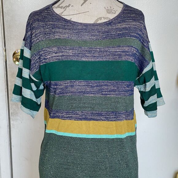 H&M Womens Shirt Dress Sz Small Preppy Minimalist Minimal Neutral Retro Nirvana - Picture 5 of 14